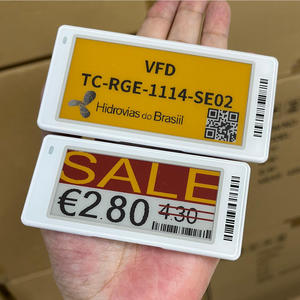 Nouvelles étiquettes de prix électroniques numériques avec écran E Ink EPD, Wi-Fi 2,4 GHz, Bluetooth 5.0 et NFC - Product Image 3