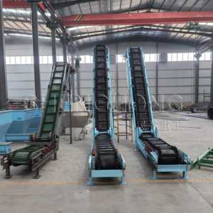 Steile Hellende Transportband Met Trechter Voor Eieraardappelgraanvlees Bakkerij Plantaardige Snoepvisverwerking - Product Image 6