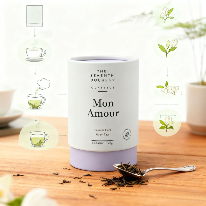 Recyclable Material Custom Logo Cylinder Packaging