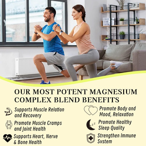 High Potency Healthy Magnesium <b>Liquid</b> Drops with Cellulose Fiber Supplement Supports Muscle Relation and Recovery <b>Liquid</b> Drops - Product Image 3