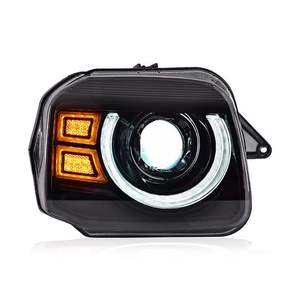Pièces automobiles <span class=keywords><strong>Suzuki</strong></span> <span class=keywords><strong>Jimny</strong></span> JB23 JB33 JB43 1998, phare LED blanc DRL avec yeux d'ange 6500k, accessoire de voiture, phare <span class=keywords><strong>Jimny</strong></span> - Product Image 1