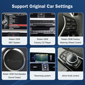 Écran tactile sans fil CarPlay Android Auto Road Top 10,25'' 12,3'' pour les séries 3 et 4 F30 F31 F32 F33 F34 F36 2012-2016 NBT - Product Image 5