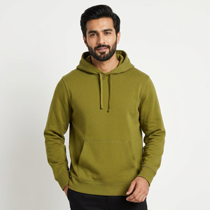 Men's Baggy Loose Athleisure Half Zip <b>Velour</b> <b>Sweatshirts</b> 100% Cotton Wholesale New Latest Style Simple Hoodie Color Blocking - Product Image 1
