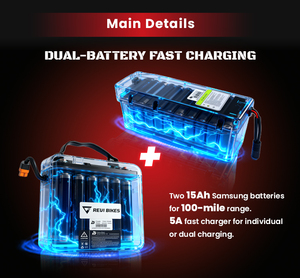 Vélos électriques tout-terrain à gros pneus Cheetah 2026 Pro en stock aux États-Unis, 48V 1000W 30Ah, fourche à suspension pneumatique, frein à disque hydraulique, longue autonomie - Product Image 2