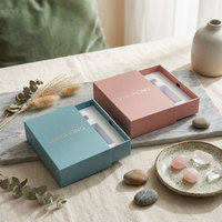 Boîte cadeau de parfum de luxe personnalisée avec doublure en soie, logo en feuille d'or, boîte rigide en carton pour Cologne haut de gamme