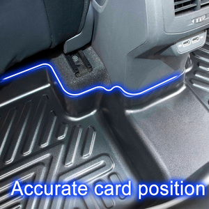 Tappetini Auto in TPE 5D su Misura Impermeabili di Lusso per Volkswagen <span class=keywords><strong>T</strong></span>-<span class=keywords><strong>CROSS</strong></span> - Product Image 2