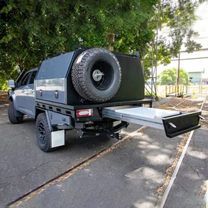 Ecocampor 4x4 Camionnette avec auvent en <span class=keywords><strong>aluminium</strong></span> et caravane de voyage avec cuisine et plateaux de lit <span class=keywords><strong>à</strong></span> <span class=keywords><strong>vendre</strong></span> - Product Image 2