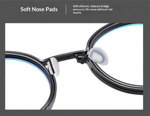 Gafas <span class=keywords><strong>de</strong></span> Montura Completa Metálicas Anti-Luz Azul para Hombre, Estilo Retro Punk, Antideslumbrantes, Espejo Plano, Venta al por Mayor para Adultos - Product Image 3