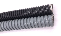Gaine de protection pour câbles en acier revêtu de PVC GI 38 mm 1-1/2'' 80 mm flexible résistant aux flammes pour utilisation en extérieur