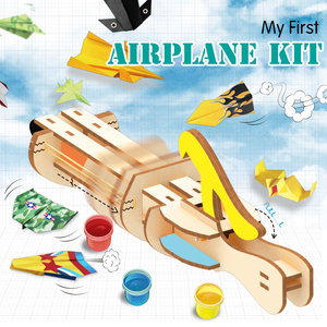 Lanzadores de Aviones Educativos de Madera para Armar, Divertidos y Fáciles para Niños - Product Image 4