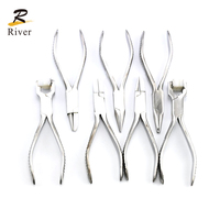 Kit de réparation de lunettes optiques en acier inoxydable pour montures sans cerclage