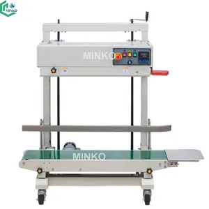 FR-1100V Continue Band Sealer Plastic Bag Warmte Sluitmachine