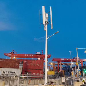 Niveau de bruit faible 120V/220V puissance nominale 5kw générateur d'éolienne à axe Vertical - Product Image 2