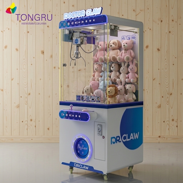 Commercial Stacker Arcade Prize Vending Game Toy Crane Vending Game Machine Claw Crane Toy Vending Game Machine