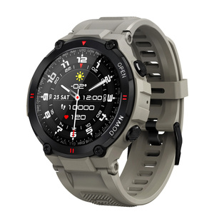 Montre connectée personnalisée K22 Fitness 8762C, grande batterie de 400mAh, écran tactile complet de 1.28 pouces, étanche, appel BT, offre spéciale - Product Image 2