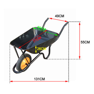 <span class=keywords><strong>Carretilla</strong></span> de Jardín de Alta Resistencia WB3800, <span class=keywords><strong>Carretilla</strong></span> de Construcción para Sri Lanka y Sudáfrica, <span class=keywords><strong>Carretilla</strong></span> de Venta Caliente con Capacidad de Carga de 100 kg y <span class=keywords><strong>Rueda</strong></span> Sólida - Product Image 6