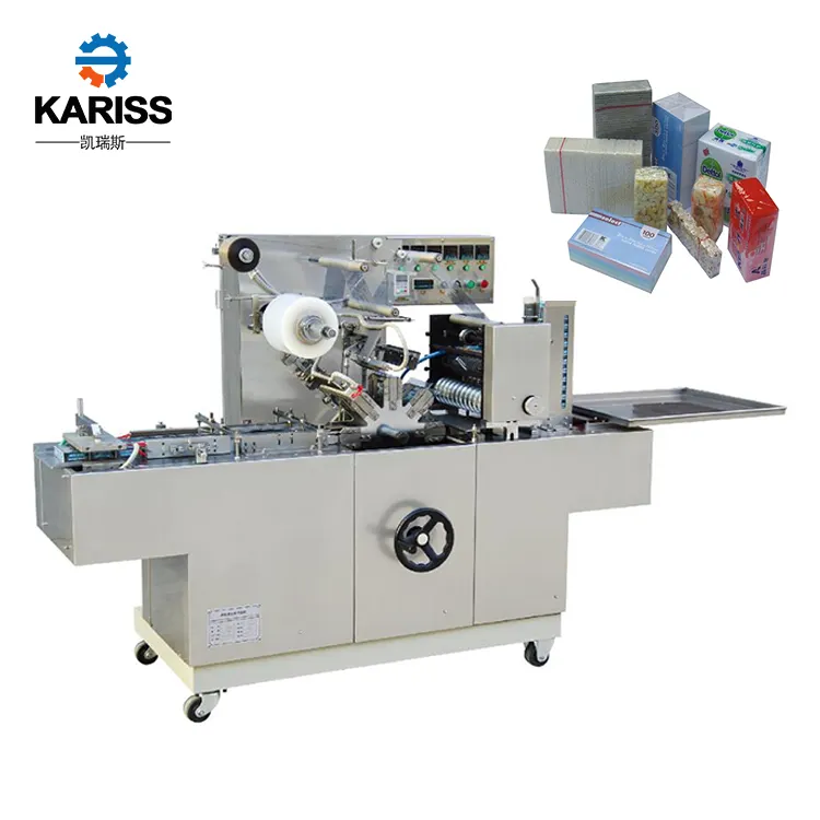 Factory Direct Sales Cigarettes Making and Food Take Away Cellophane Food Wrap and Machine