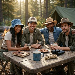 Gorra de Béisbol de Alta Calidad para Campamento al Aire Libre, MOQ Bajo, para Hombres y Mujeres, Ajustable, Unisex, para Senderismo y Pesca - Product Image 2