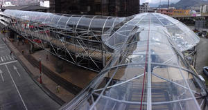 Feuille de Polycarbonate solide en <span class=keywords><strong>Polyrise</strong></span>, panneau Anti-chute pour la conception de la scène de toit, panneau de disposition d'exposition, revêtement UV, anti-rayures pour l'extérieur - Product Image 5