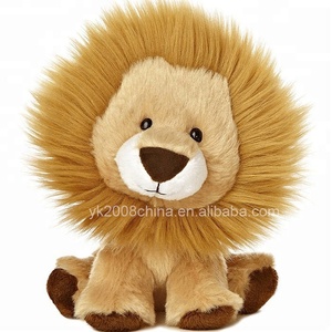 Mini juguete de León relleno con cabeza grande - Product Image 3