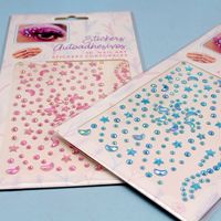 Patchs en diamant 3D en forme de papillon, imprimés par gravure, pour maquillage des yeux moderne et minimaliste, nail art, décorations acryliques pour le front et les sourcils