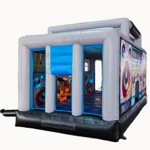 Heißer Verkauf: Aufblasbare 80er-Jahre-Boombox mit Beleuchtung, Aufblasbare Discos-Radio-Beatbox für Partyvermietung, Clubdekoration - Product Image 3