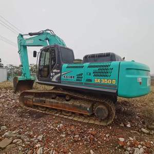 รถขุดตีนตะขาบญี่ปุ่นคุณภาพสูง Kobelco sk350 มือสอง ขนาด 350 ตัน รถขุดขนาดใหญ่ Kobelco sk350 - Product Image 2