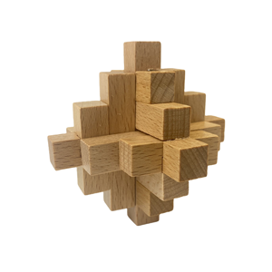 Puzzles en bois de 7,5 cm pour adultes, casse-tête <span class=keywords><strong>Kongming</strong></span> Lock - Product Image 2