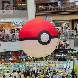 Poké Ball géante gonflable éclairée par LED, accessoire Pokémon pour la promotion dans les centres commerciaux, les événements pour fans, les parcs à thème Pokémon, les expositions, les fêtes, les défilés - Product Image 5