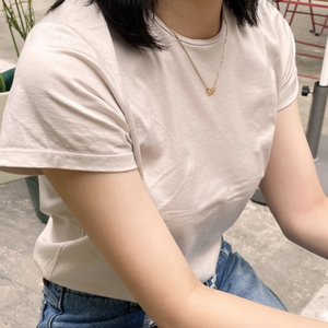 Catena minimalista dello studente della collana del pendente di moda dell'elefante per il regalo dell'amicizia - Product Image 1