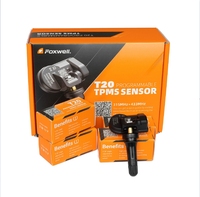 FOXWELL Système de surveillance de la pression des pneus Capteur TPMS T20 Universel Car Programmation illimitée Capteurs de pneus Identique à Autel Alcar Huf