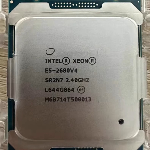 Used for Intel Xeon E5-2680 V4 SR2N7 Processor 35M Cache 2.40 GHz LGA2011-3 for Servers in Stock