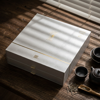Boîte cadeau de luxe personnalisée, boîte d'emballage rigide en papier avec logo pour bijoux, cosmétiques, parfums