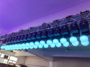 Support Personnaliser DMX512 1.5KG DMX Control Winch Kineric LED Lifting Machine avec Ball RGB Color - Product Image 6