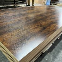 Panneau MDF préfini E0 écologique sans peinture pour meubles, armoires, placards, salles de bain et supermarchés