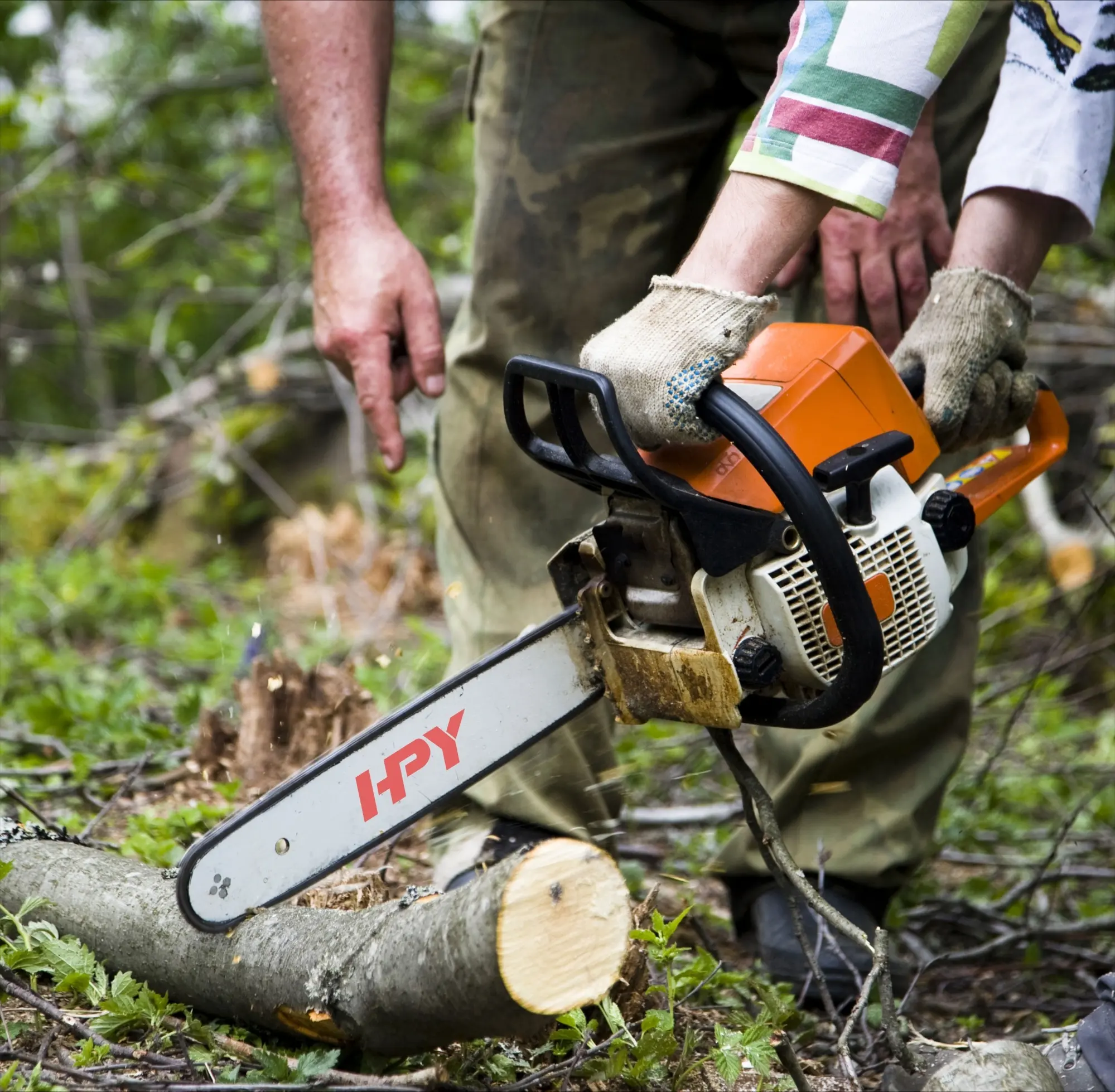 HPY404 "Chainsaw שרשרת/המנסרים חלקים/404" מסור שרשרת בנזין