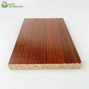 Wholesale High-Gloss Particleboard Melamine Cabinet Board Door Panel Table Panel Back Panel Furniture Board Made Poplar E1 - Product Image 1