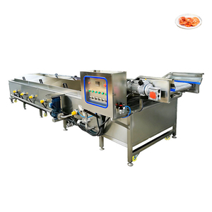 Spinach Blanching and Dewatering Machine Banana Chips Blanching Machine Potato Blanching Machine - Product Image 4