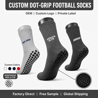 Chaussettes de sport personnalisées en nylon et coton gris, antidérapantes, respirantes, avec logo personnalisé, vente en gros, chaussettes de sport personnalisées, logo sur chaussettes personnalisées