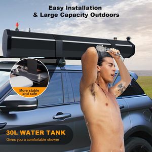 Cyen 20L <span class=keywords><strong>4X4</strong></span> Nouveau Design Réservoir d'Eau de Toit en PVC <span class=keywords><strong>Douche</strong></span> <span class=keywords><strong>Solaire</strong></span> pour Camping pour Véhicules Tout-Terrain - Product Image 4