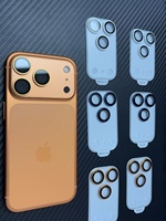 Protecteur d'objectif d'appareil photo à paillettes pour iphone 17 Pro Max Protecteur d'objectif d'appareil photo pour téléphone Protecteur d'objectif d'appareil photo