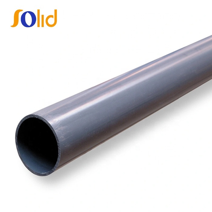DIN 110mm Pn20 PVC Pipe and Fittings Smooth Surface Low Pressure for Water Supply High Quality Plumbing and Drainage · image 2