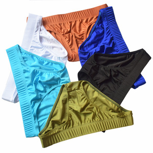 <span class=keywords><strong>Slip</strong></span> e Boxer di Alta Qualità, Sexy a Vita Bassa in Seta Ghiaccio, Perizoma da <span class=keywords><strong>Uomo</strong></span>, Intimo Sexy per Uomini Gay - Product Image 1
