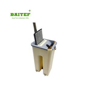 Высококачественная 360 Вращающаяся Волшебная швабра и ведро, новый дизайн, чистка пола из микрофибры со складным стальным полюсом - Product Image 5