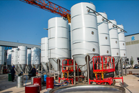 Réservoir de fermentation de bière artisanale Tonsen 20000 L 200HL 20T en acier inoxydable avec contrôle de la température de refroidissement
