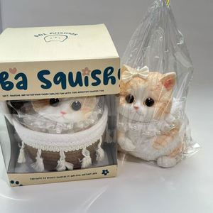 Nouveau jouet anti-stress sensoriel en silicone peint à la main, motif chat, tendance 2025, pour enfants et adultes - Product Image 2