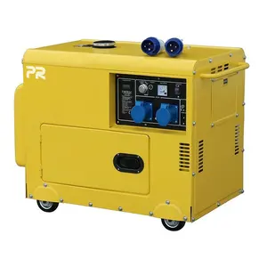 10kVA to 12kVA Super Silent Home Use Diesel Generator Power Plant Portable Electric with 400v Rated Voltage 10kw Power