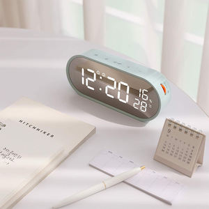 Orologio da Tavolo Digitale LED Multifunzione di Alta Qualità con Display Snooze, Orologio Moderno <span class=keywords><strong>Rosa</strong></span> - Product Image 3