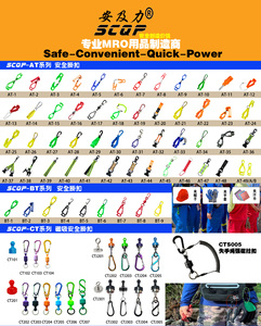 Guantes de Seguridad de Plástico POM SCQP con Clip Antipérdida, Hebilla de Sujeción Antideslizante para Construcción, Gancho para Sujetar Guantes - Product Image 5