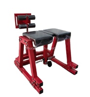 Chaise romaine professionnelle en métal pour entraînement abdominal et dorsal, avec fonctions de soulevés de jambes, tractions, curls, extensions et hyperextensions